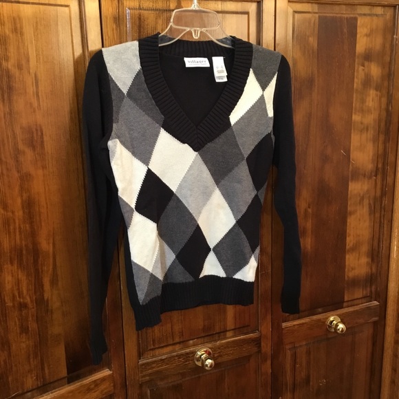 Villager cotton sweater, size S - Picture 1 of 3